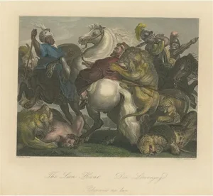 Carse after P.P. Rubens, Lion Hunt, Engraving on Paper