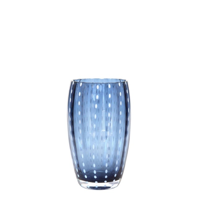 Contemporary Zafferano 15oz Perle Beverage Glasses (Set of 2) - Blue/Gray For Sale - Image 3 of 3