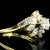 1.25 Carat Diamond 18k Gold Ring, Size 8.5 For Sale - Image 4 of 6