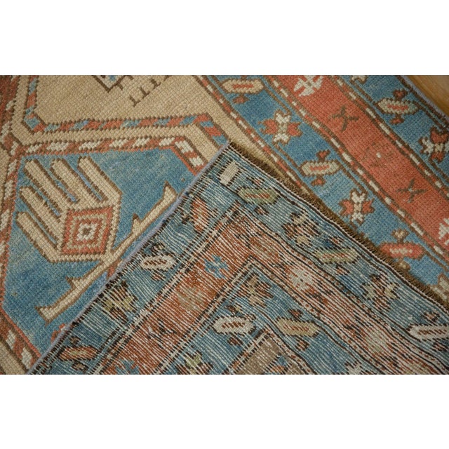 Textile 1920s Antique Persian Serab Madder Wool Runner For Sale - Image 7 of 12