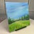 Contemporary A Walk in the Park Acrylic Painting 8" X 8" Unframed Nature Themed Wall Art For Sale - Image 3 of 7