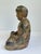 Mid 20th Century Mid 20th C. Otajiri Japan Cast Iron Seated Buddha Sculpture For Sale - Image 5 of 9