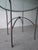 1970s Forged Iron and Glass Dining or Patio Table After Giacometti For Sale In Las Vegas - Image 6 of 10
