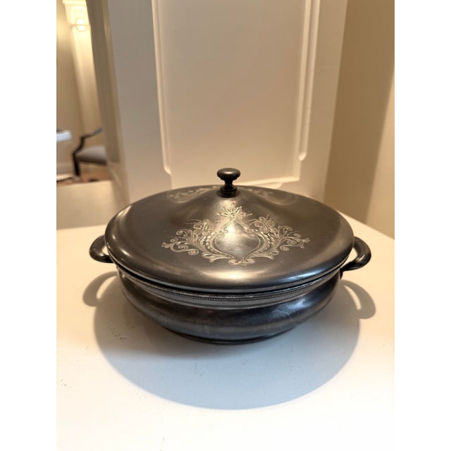 Metal 19th Century Victorian Quadruple Silver Plate Serving Pieces - Set of 3 For Sale - Image 7 of 15
