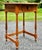 1940s Small Vintage 1940’s Colonial Style Walnut Writing Table For Sale - Image 5 of 9