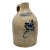 Scarce Antique American Blue Decorated Stoneware 1 Gallon Jug From Historic Portland Maine Merchant Kendal & Whitney For Sale