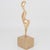 Metal Roland Masson Abstract Organic Bronze Sculpture on Marble Base, circa 1990 For Sale - Image 7 of 13