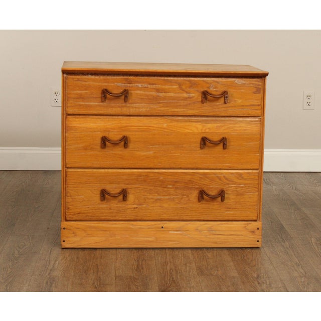 Brandt Ranch Oak Vintage Chest of Drawers For Sale In Philadelphia - Image 6 of 12