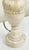 Antique Mid Century Italian Carved Alabaster Urn Table Lamp For Sale - Image 9 of 14