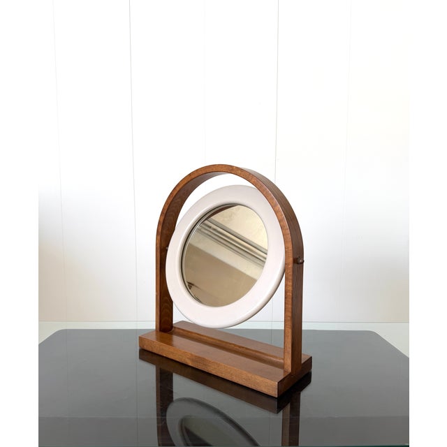 Mid-Century Modern SP63 Sandretta Table Mirror by Ettore Sottsass for Poltronova, 1965 For Sale - Image 3 of 9