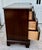 Drexel Mahogany Bachelors Chest Three Drawer Block Front Georgian Dresser 70s For Sale - Image 12 of 14