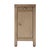 Spritely Home Accent Furniture Nora 12 in. W Rectangular Wood 1 Door Narrow End Table with Pull-Out Tray, Light Oak For Sale - Image 4 of 10