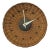 George Nelson Rattan Clock — Mid-Century Modern Design | Vintage Wall Clock For Sale