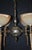 Mid-Century Modern Four-Light Bronze Chandelier with Holophane Prismatic Glass Shades, 1950s For Sale - Image 17 of 18