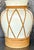 Vintage Ceramic and Rattan Table Lamps - Pair For Sale - Image 9 of 14