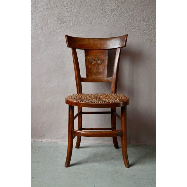 Boho Chic Antique French Walnut Chair, 1890s For Sale - Image 3 of 16