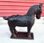 Farmhouse Hand Carved Wooden Horse Statue For Sale - Image 3 of 7