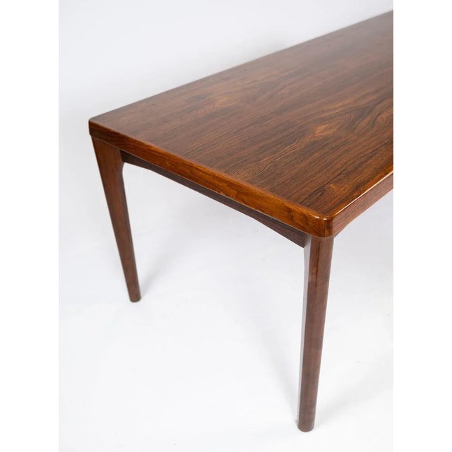 Wood Coffee Table in Rosewood by Henning Kjærnulf, 1960s For Sale - Image 7 of 11