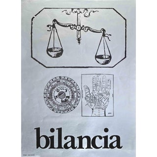 Sergio Barletta, Libra, Screen Print, 1973 For Sale