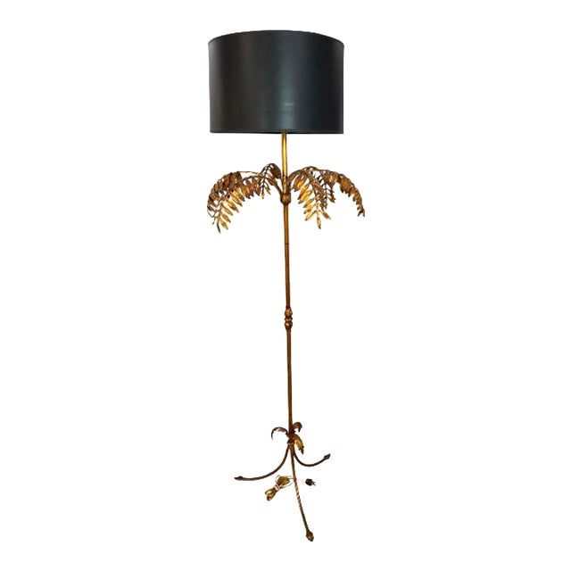 Mid 20th Century Tres Foil Antique Floor Lamp For Sale