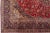 Persian 1960s Vintage Persian Kashan Handmade Red Floral Wool Rug For Sale - Image 3 of 7