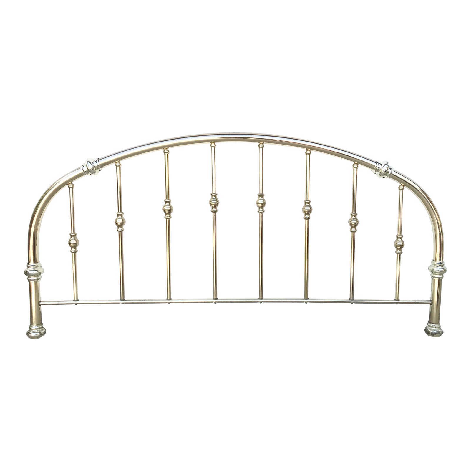 Vintage Brass Headboard Chairish