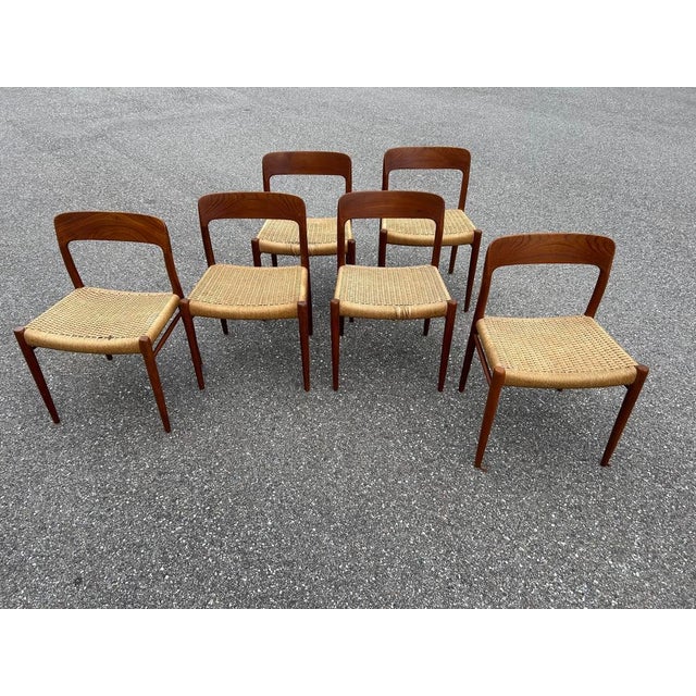 Chairs by Niels Otto Møller for J.L. Møllers, 1960s, Set of 6 For Sale - Image 14 of 14