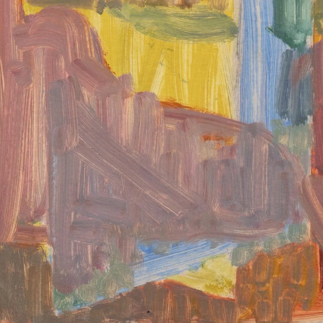 Victor Di Gesu 'Reclining Nude' by Victor Di Gesu, Paris, Louvre, Academie Chaumiere, San Francisco Art Association, Los Angeles County Museum of Art For Sale - Image 4 of 7