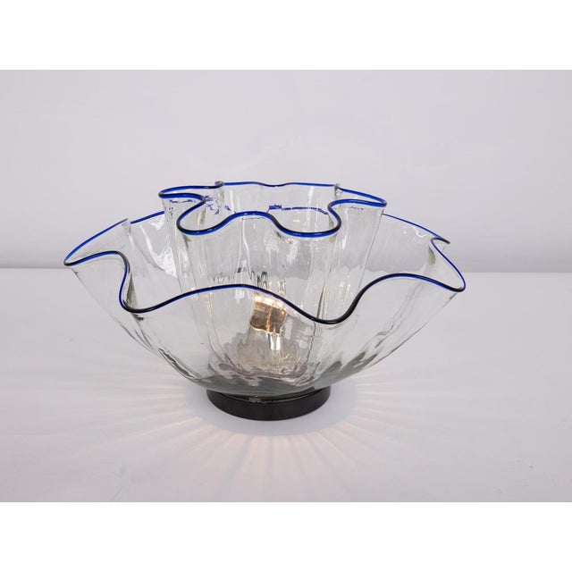 Large Murano Glass Galea Lamp by Adalberto Dal Lago for Vistosi, Italy, 1970s For Sale - Image 10 of 16