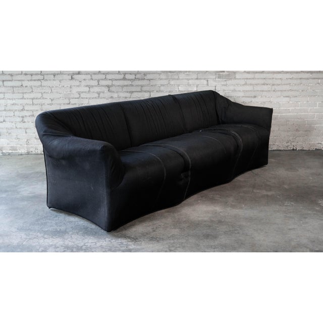 1970s Mario Bellini 'Tentazione' Three-Seater Sofa for Cassina For Sale In Boston - Image 6 of 15