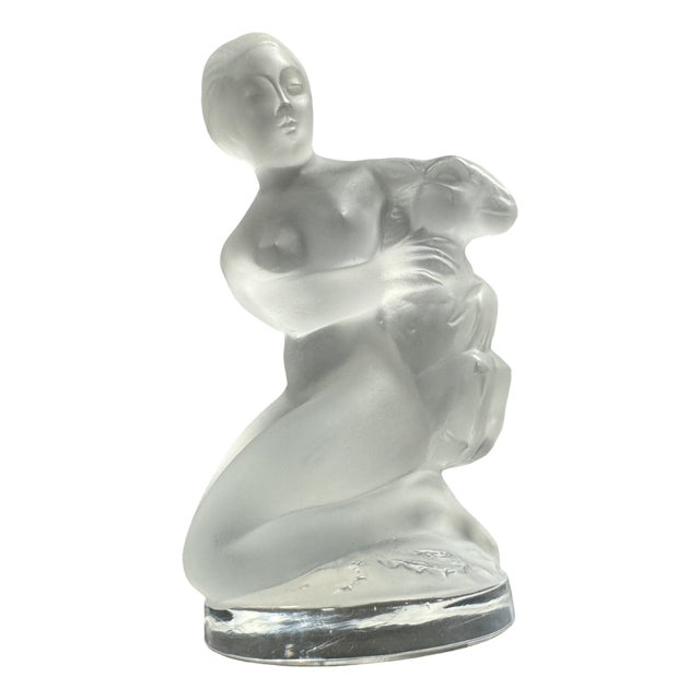 Greek Mythology Series Crystal Sculpture from Lalique France, 1960s For Sale