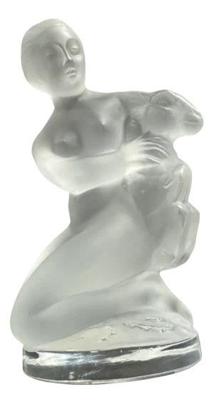 Greek Mythology Series Crystal Sculpture from Lalique France, 1960s