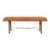 Halls Bench, Brown Suede For Sale