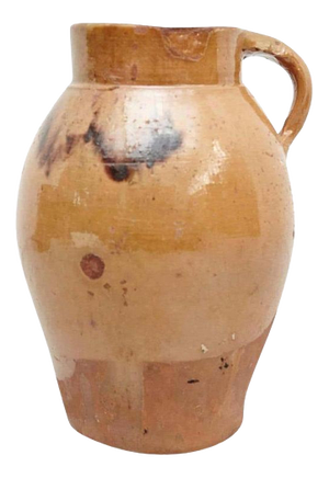 Early 20th Century Rustic Traditional Ceramic Vase