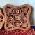1990s Hand-Carved Trivets - Set of 3 For Sale - Image 4 of 10