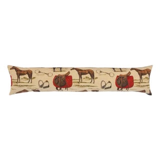 Horse Riding Draught Excluder - 115x20cm (45"x9") For Sale