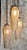 Cascading Ceiling Lamp with 3 Shades, 1960s For Sale - Image 9 of 16