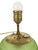 Table Lamp in Frosted Glass, Sea-Grass Shade and Brass by Edward Hald for Orrefors, Sweden, 1940s For Sale - Image 6 of 14