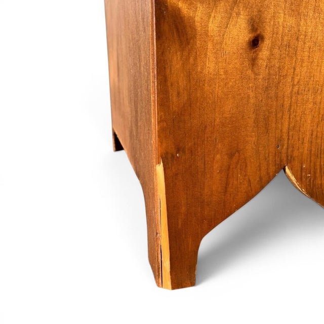 Vintage Trompe l'Oeil Painted Architectural Cabinet For Sale - Image 13 of 13