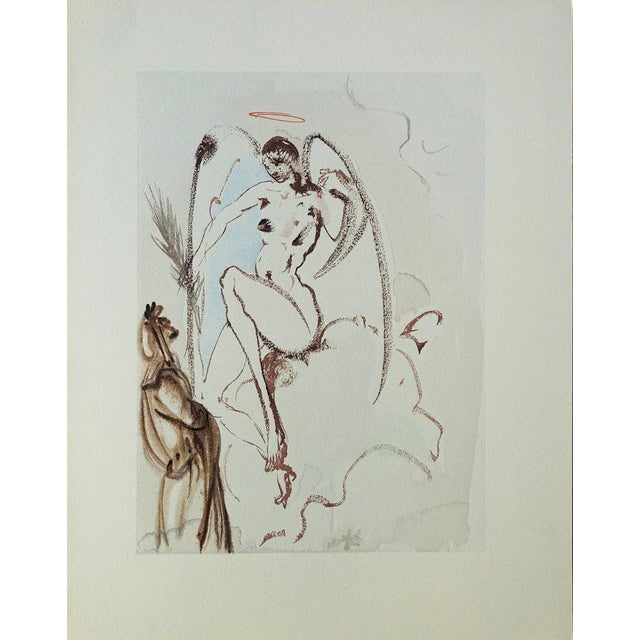 Salvador Dali, The Archangel Gabriel, Etching For Sale - Image 6 of 6