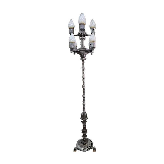 Large Steampunk Candelabra, 1996 For Sale - Image 16 of 18