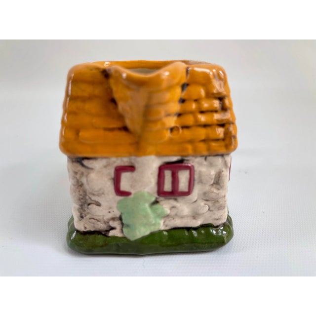 French Vintage Majolica House Creamer For Sale - Image 4 of 7