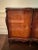 Early 20th Century Antique French Louis XV Style Marble Top Marquetry Credenza For Sale - Image 4 of 12