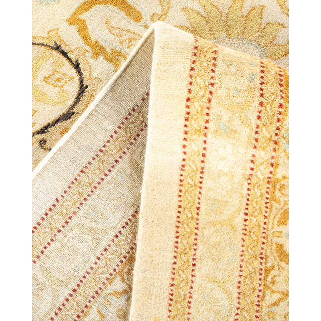 Mogul, One-of-a-Kind Hand-Knotted Area Rug - Ivory, 10' 2" x 15' 0" For Sale In New York - Image 6 of 8