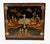 This is a stunning Chinoiserie (Japanned) Cabinet-On-Stand that dates to c. 1950-1960. Note the gorgeous highly detailed...