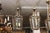 1940s Patinated Bronze Lanterns With Beveled Glass, France - a Pair For Sale - Image 12 of 12