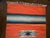 Orange Spectacular New Mexico Large Orange 1930's Chimayo Weaving - Rare For Sale - Image 8 of 8