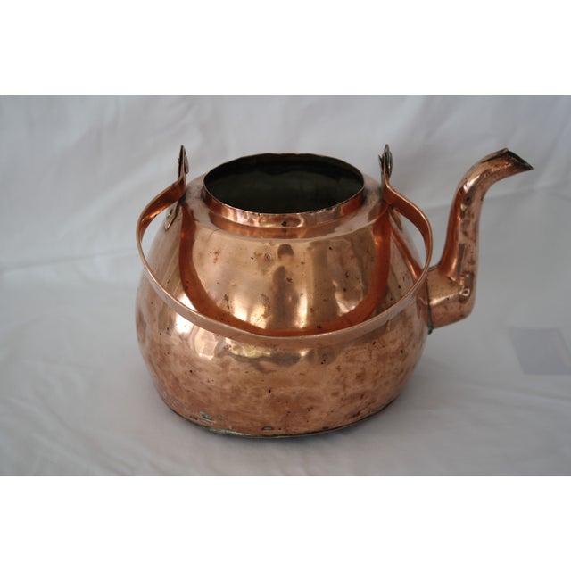 Antique French Copper Kettle Chairish