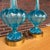 Murano Mid 20th Century Mid-Century Modern Blue Murano Glass Table Lamps - a Pair For Sale - Image 4 of 10
