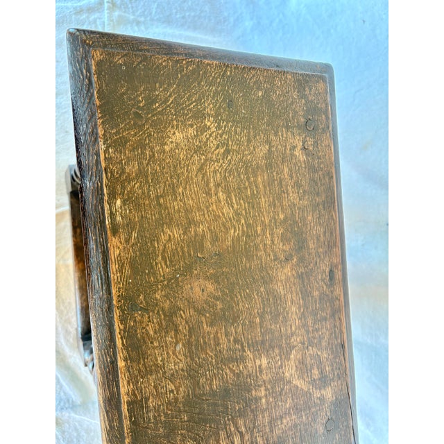 18th Century English Oak Joint Stool For Sale - Image 11 of 12